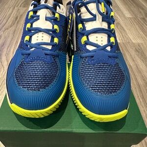 Lacoste Blue and Yellow Sneakers